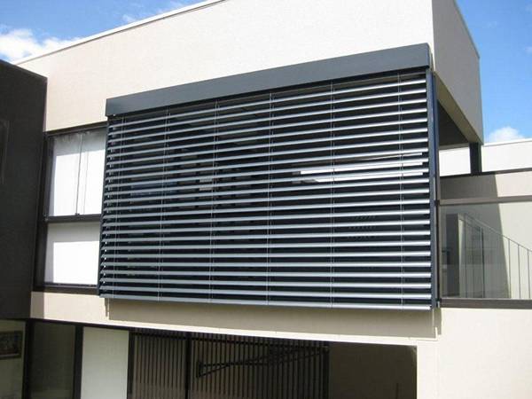 Aluminum sunscreen louvers used in apartments for sunshades