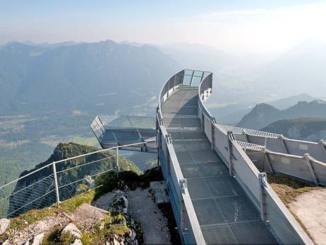 This is a viewing platform on the hill to enjoy the beautiful view.